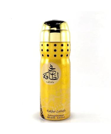 Lattafa Afkaar Perfumed Deodorant Spray 6.7 Ounce (Unisex)