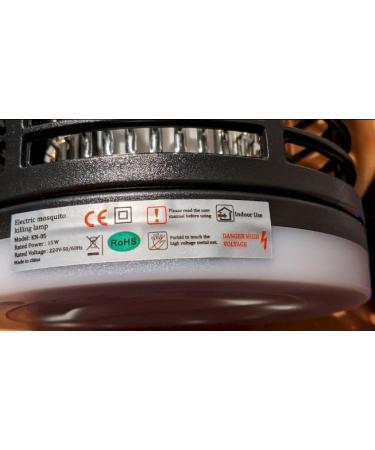 15W UV Mosquito Trap - Electric Insect Catcher with LED & Remote Control | Effective Indoor & Eaves Fly Trap - Buy Online on GoSupps.com