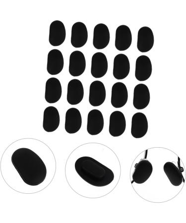 Gleavi 20 Pair Myopia Frame Nose Pads - Thin Silicone Ear Pads for Glasses Repair & Gentle Protection - Air Pillow Gel Sunglasses Tools - Buy Online on GoSupps.com