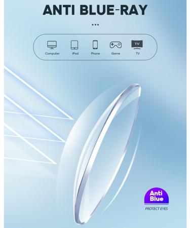 LIGOES TR90 Round Cat Eye Anti Blue Light Glasses for Women & Men - Retro Leopard Eyewear Frame - Buy Online on GoSupps.com