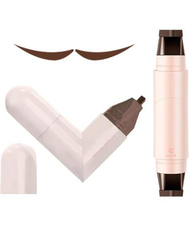 Tampon yeux de papillon double pointe pour femme maquillage des yeux oscillant pochoir gel cr meux pr cis pour les femmes et les d butantes marron fonc  - Buy Online on GoSupps.com