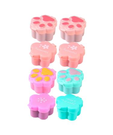8pcs Soy Sauce Picnic Supplies Salad Container Seasoning Boxes Kitchen Supplies Convenient re-usable