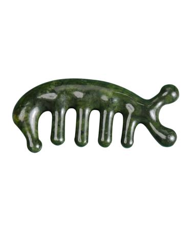 Gogogmy Jade Massagekamm Body massage gear Jade Massagekamm Hand massage comb Reliable massage comb body massage Tools Body acupuncture massage gauge jade craft massage ad