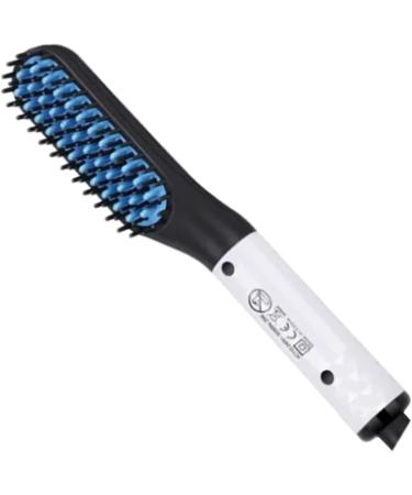 Electric Beard Straightener Brush - Portable PTC Heating Comb for Men's Hair Styling - Buy Online on GoSupps.com