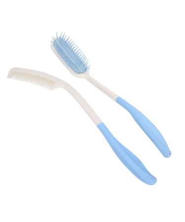 Ergonomic Long Handle Comb for Elderly & Disabled - Comfort & Massage Relief - Buy Online on GoSupps.com