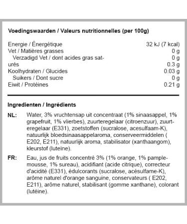 Slimpie - Blood Orange Grapefruit Lemonade syrup - 6x 650ml - Buy Online on GoSupps.com