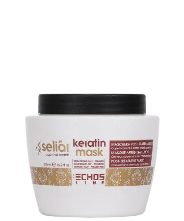 Echosline Keratin Mask Aftercare (Without Sulfate-Sale-Parabens) 500 ml - Buy Online on GoSupps.com