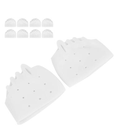 Premium Bunion Corrector & Hallux Valgus Splint - 5-Hole Foot Toe Separator - High Elasticity SEBS Support - Effective Protection (White) - Buy Online on GoSupps.com