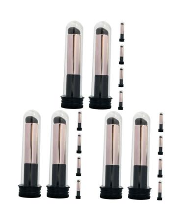 minkissy 18 Pcs Lip Brush Lip Balm Applicator Makeup Brush Lip Gloss Applicator Lipstick Applicator Lip Applicators Lipstick Brush Applicator Small Brush Miss Portable Wooden Handle 10.00X1.50X1.40CMx3pcs Blackx3pcs