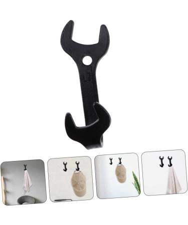 Alipis Iron Wrench Hook Decorative Coat Hooks Kitchen Wall Hooks Hat Hook Door Back Hanger Hanging Decorate - Buy Online on GoSupps.com