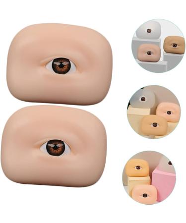 Housoutil 6 Pcs Eye Practice Skin Eyeshadow Practical Training Eye Skin Eyebrow Makeup Board Practice Tools 6.5x4.9cm x3pcs As Shownx3pcs - Buy Online on GoSupps.com