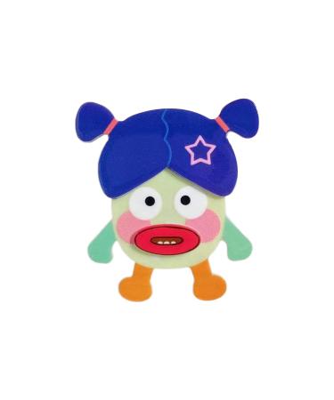 amangul Dopamine Look Hair Clip for Hot Girls Cute Ugly Doll Shape Hair Barrettes Ponytail Bangs Hair Clip for Teens Girls(Blue Hair)