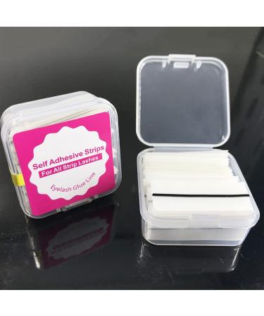 Self-Adhesive Black Fake Eyelash Strips - 40 Pieces | No Glue Needed for Easy Application - Buy Online on GoSupps.com