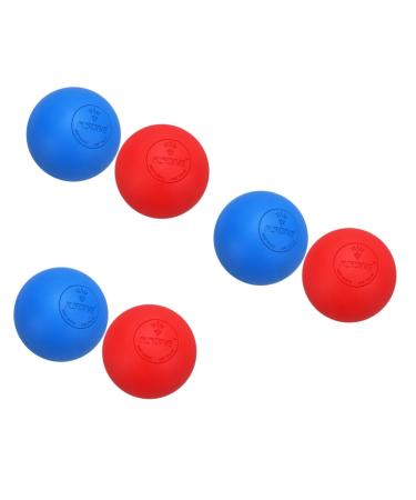 Magiclulu 6 Stk Lacrosse Balls Massage Massage Ball Yoga massage bar Foot muscle Plantar fasciitis massage device Fascia ball for feet muscle roll yoga ball peanut massage bay scroll wheel