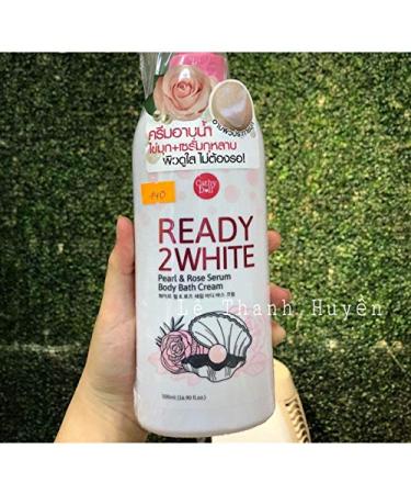 Body Bath Cream Cathy Doll Pearl & Rose Serum 500ml - Illuminate & Hydrate | Ready 2 White - Buy Online on GoSupps.com