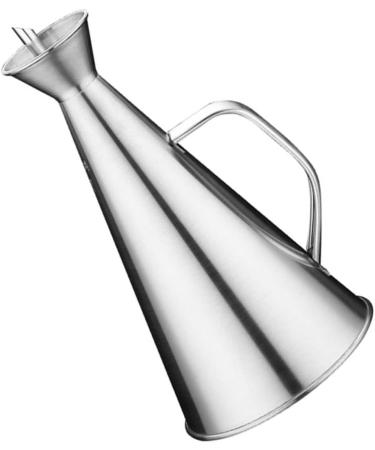 Zerodeko 3pcs Oil Holder Olive Oil Bottle Dispenser Vinegar Bottle Olive Oil Dispenser Cooking Oil Dispenser Kitchen Things Olive Oil Nozzle Oil Decanter Container Stainless Steel mediumx3pcs As Shownx3pcs - Buy Online on GoSupps.com