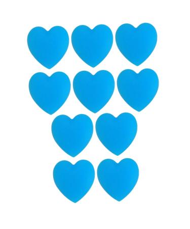 GLEAVI Glasses Portable Eyeglass Holder Small Heart Shaped Eyeglass Accessories Silica Gel For Children 5 Pairs Eyeglass Ear Hooks