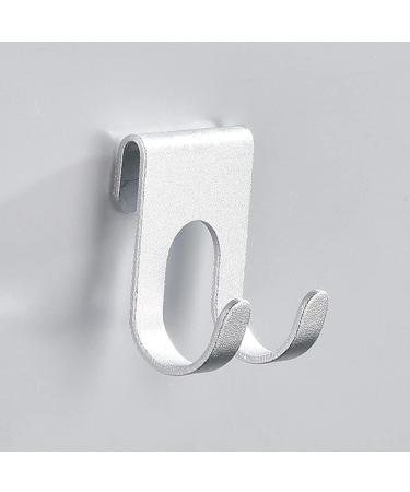 Sunerlory Silver Razor Holder Set - 4 Self-Adhesive Hooks for Bathroom Kitchen & Office | No Drilling Aluminum Shaver Holders - Buy Online on GoSupps.com