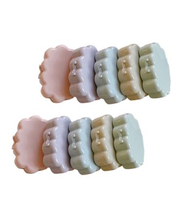 SOLUSTRE 1 Set Cloud Care Box Contact Lens Container Travel Fresh Colored Contact Lenses Plastic