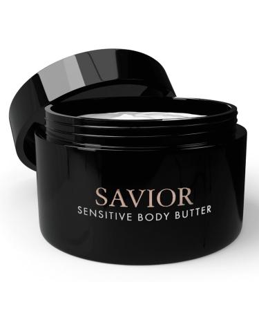 MIRROR OF YOUR BEAUTY SAVIOR Sensitive Body Butter Lactic Acid Lavender Extract Body Cream for Sensitive Skin and Eczema Problems 240ml