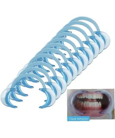 Casiler 30-Piece Mouth Opener Set - Blue C-Type Cheek Retractors for Dental Care & Whitening | Reusable Healthcare Tools - Buy Online on GoSupps.com