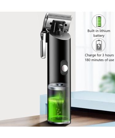 Professional All Metal Hair Clipper - Corded & Cordless Rechargeable Electric Hair Cutting Tool (M-1892 Silver - Buy Online on GoSupps.com