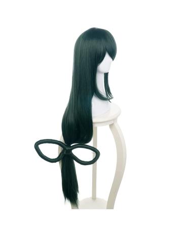 Shop Lwiuentx MHA Cosplay Asui Tsuyu Long Green Wig | Free Wig Cap Included | International Shipping Available - Buy Online on GoSupps.com