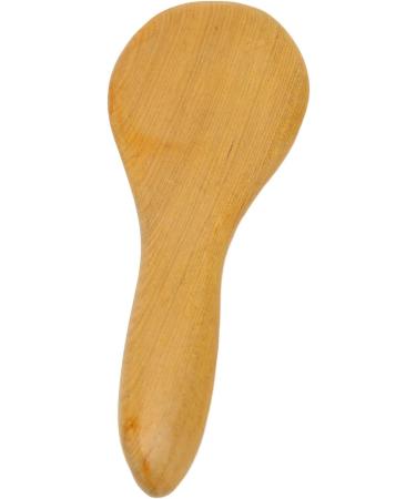 Verdant Touch Facial Gua Sha Tool - 100% Natural Wood Massage Board for Eye Fitness - Portable 6x2 Inches - Buy Online on GoSupps.com