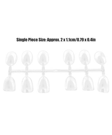 120pcs Transparent Nail Swatch Sticks - Nail Art Display Chart for Studios & Color Tips - Buy Online on GoSupps.com