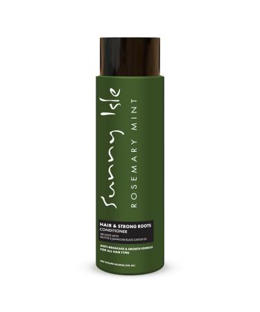 Sunny Isle Rosemary Mint Hair & Strong Roots Conditioner 12oz | Anti-Breakage & Growth Formula | Infused with Biotin & Jamaican Black Castor Oil | All Hair Types