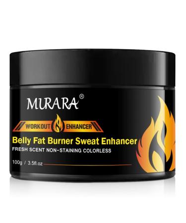 Hot Cream Sweat Enhancer - Body Sculpting Cellulite Workout Cream, Abdomen and Buttocks Tightening Slimming Cream for Women and Men, Anti Cellulite Remover Firming Cream with natural ingredients White