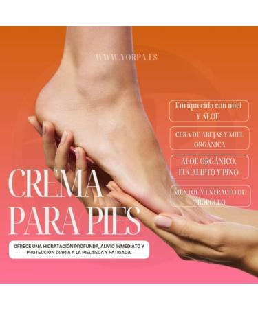  YP YORPA Yorpa Nourishing and Refreshing Foot Cream - Buy Online on GoSupps.com