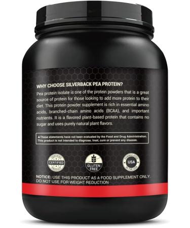Buy 100% Pea Protein (2lb Vanilla) - Vegan Protein Powder - Fast International Shipping - Buy Online on GoSupps.com