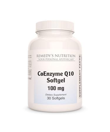 Remedy's nutrition CoQ10 Capsules 100mg