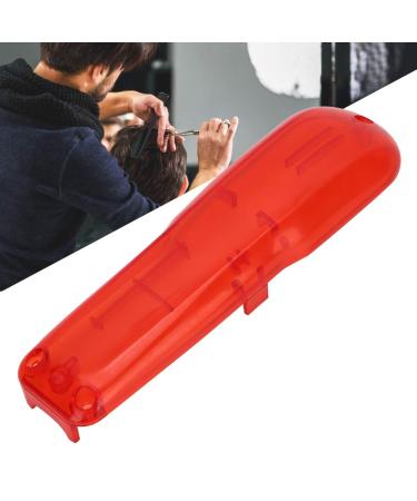 Electric Hair Clipper Cover Stable Hair Clipper Replacement Cover Eco-Friendly Haircut Cut Hair for Barber Shop Hair Clipper (Clear Red)