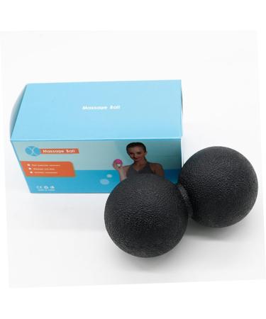 Tovinanna Massage Ball - Deep Tissue Foot Massager for Yoga & Office Use | Black Peanut Massage Roller Device - Buy Online on GoSupps.com