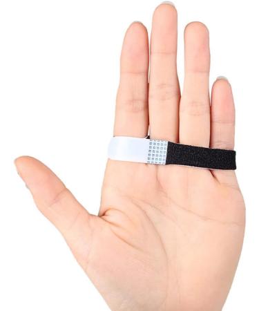 Bunion Corrector & Toe Separator Guard - Elastic Black Feet Wrap for Bunion Relief - 4x1.3cm - Buy Online on GoSupps.com