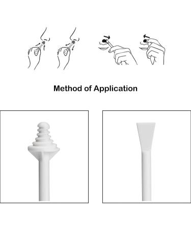 50 Pcs Nose Wax Sticks - Multifunctional Beauty Tool for Nostril Cleaning and Hair Removal - Plastic Wax Wands for Nose, Eyebrow, and Facial Hair - Buy Online on GoSupps.com