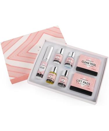 4 In 1 Lash Lift Brow Lamination Kit Professional Eyelash Perm Kit Black Color Eyelash Eyebrow Lift with Full Tools Super Model Look for Salon Use 1 count (Pack of 1) - Buy Online on GoSupps.com