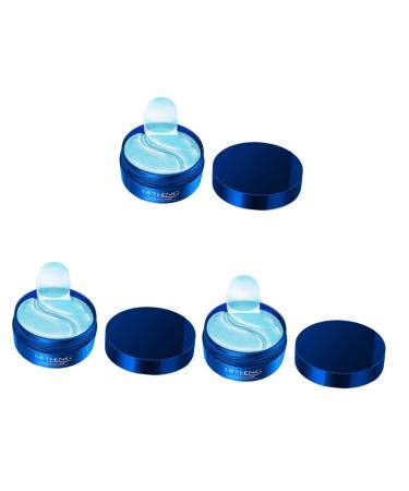 Angoily 3 Boxes Moisturizing Eye Mask Jellyfish Collagen Eye Mask Gentle Eye Mask Lip Membrane Paste Eye Mask for Dark Circles Anti Wrinkle Mask Hydrating Eye Mask Bouncy Gel