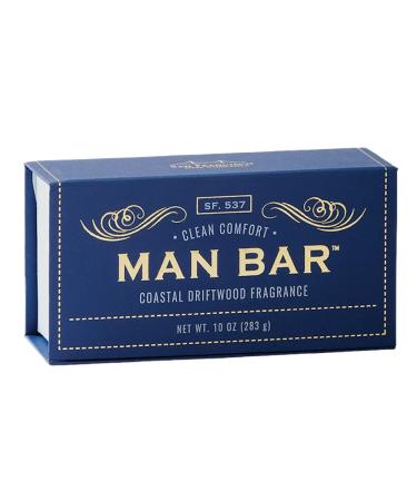 San Francisco Soap Company Man Bar Set - Coastal Driftwood, Cardamom, Juniper, Midnight Amber (3 x 10 oz. Bars) - Buy Online on GoSupps.com