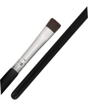 BELLIFFY 6pcs Flat Eyebrow Brush Eye Tool Brush Eyeliner Concealer Brush Makeup Tool Black Artificial Fiber - Buy Online on GoSupps.com