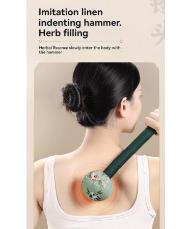 Manual Body Massage Hammer for Pain Relief | Drainage Hammer & Back Massage Tool - Buy Online on GoSupps.com