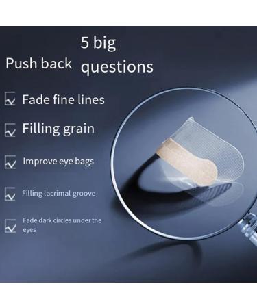 Wdesrgt Reusable Hyaluronic Acid Microneedle Eye Patches Mask Anti Wrinkle Aging Dark Circles Moisturizing Under Eye Gel Pads - Buy Online on GoSupps.com