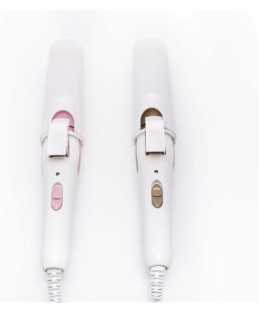 Buy 2 in 1 Curling Iron & Hair Straightener - Rose Gold Travel Styling Tool for Long-Lasting Curls & Waves - Perfect Gift for Girls - Buy Online on GoSupps.com