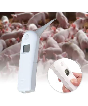 Xuebai Veterinary Thermometer Fast Digital Pet Thermometer for Pigs Cattle Sheep Dogs Horse Including AAA Battery Hanging Rope Veterinary Thermometer Show - Buy Online on GoSupps.com