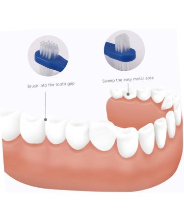 Healeved 6 STK Toothbrush Cleaning Accessories - Dual-Sided Spot Removal for Enhanced Dental Care Tools - Buy Online on GoSupps.com