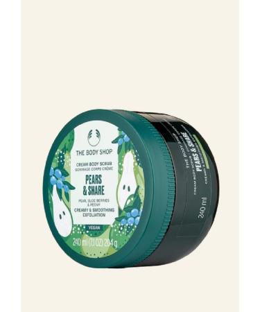 The Body Shop PEARS & SHARE Cream Body Scrub 240ml - Buy Online on GoSupps.com