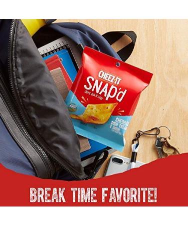 Cheez-It Snap'd Snack Crackers Variety Pack - Family Favorite for Kids & Adults - 42 x 0.75 oz - Buy Online on GoSupps.com