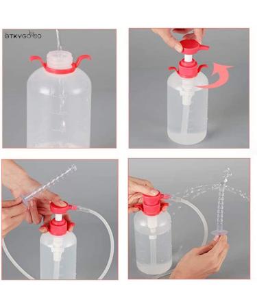 Vaginal and Anal Douche Cleaner Kit - 3 Nozzle Tips, Reusable Manual Enema for Coffee Water Colon Cleansing (600ml) - Buy Online on GoSupps.com